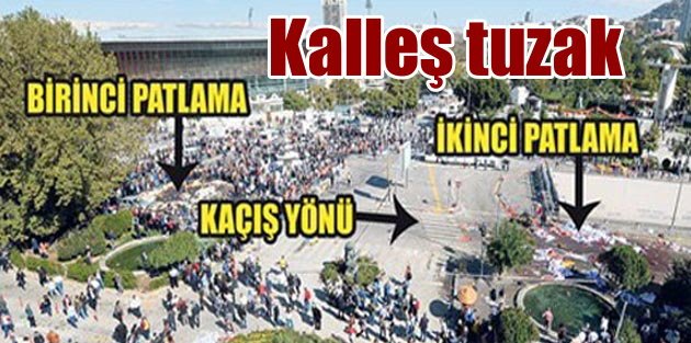 Ankara Katliamı; Kaçış yolunda büyük tuzak