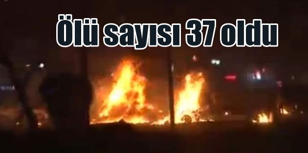 Ankara'da bombalı saldırı; Can kaybı 37'ye çıktı