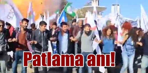 Ankara'daki patlama anı kameralarda: 20 kişi böyle can verdi