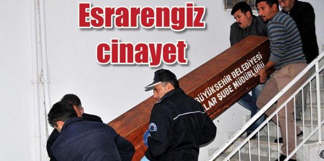 Antalya Demre'de esrarengiz cinayet