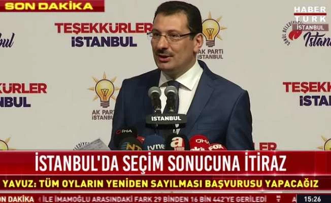 AK Parti, İstanbul'da tüm oyların sayılmasını istiyor