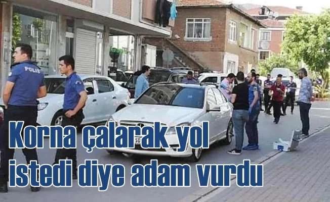 Korna çalarak yol istedi diye adam öldürdü