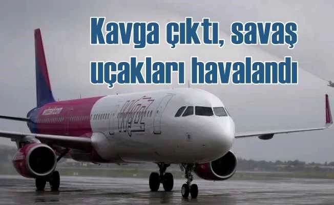 Bodrum'a gelen İngiliz uçağında olay, savaş uçakları havalandı