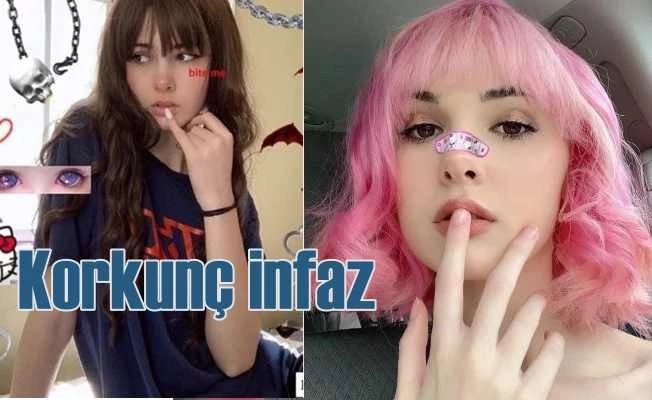 Sosyal Medya fenomeni genç kıza korkunç infaz