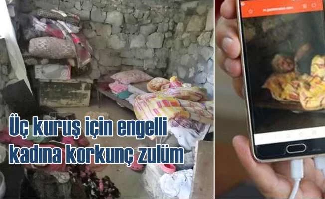 Engelli kadına maaşı için dayı ve yengeden zulüm