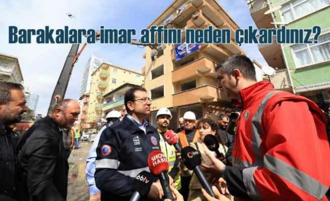 İBB Başkanı İmamoğlu Erdoğan'a Üsküdar'dan seslendi