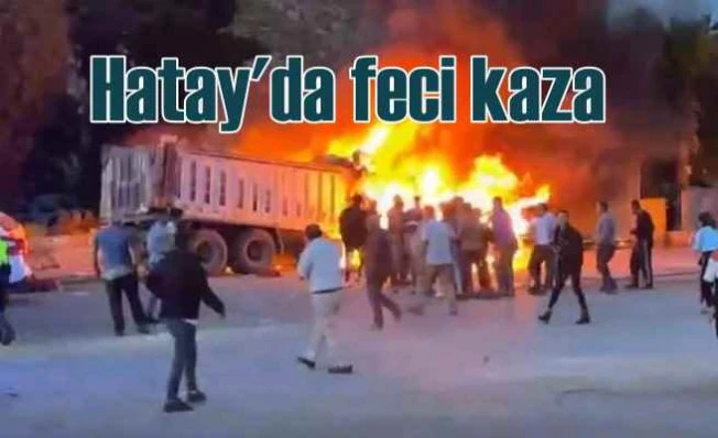 Hatay'da kaza | Asker uğurlayanların arasına kamyon daldı. 12 ölü var