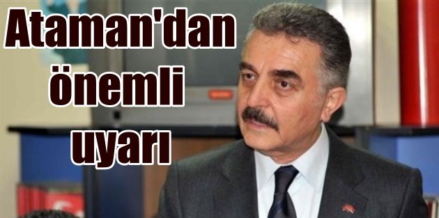 Ataman Erzurum'da konuştu; Türkiye sıkıntılı bir süreçten geçiyor