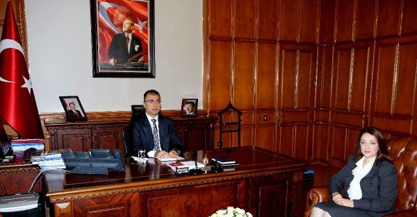 Atasoy, Vali Mustafa Toprak'ı Ziyaret Etti