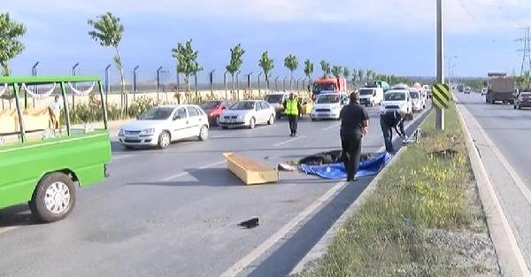 Başarşehirde motorsiklet kazası; 2 ölü