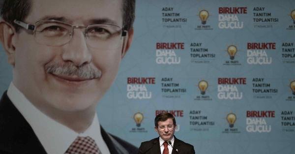 Başbakan Davutoğlu aday tanıtım toplantısında konuştu