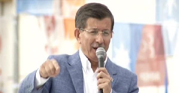 Başbakan Davutoğlu Arnavutköy'de konuştu