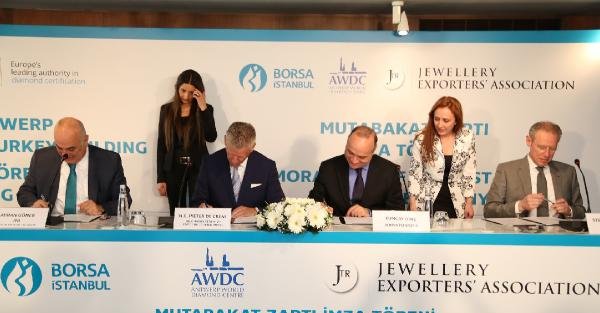 Belçika - Türkiye elmas ticaretinin geliştirilmesi için matabakat