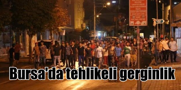 Bursa'da tehlikeli gerginlik: PKK yandaşlarıyla ülkücüler....