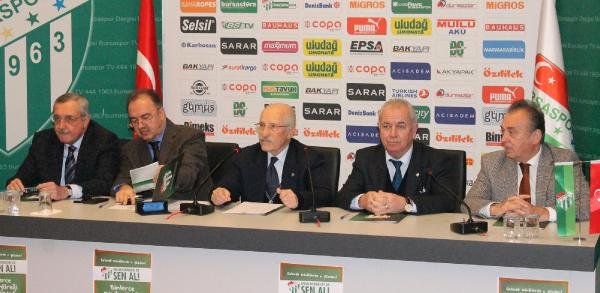 Bursaspor Başkanı Bölükbaşı: Bursaspor'un satılık futbolcusu yok
