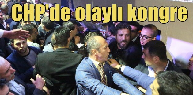 CHP Antalya'da olaylı kongre: Semih Esen yeniden başkan