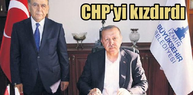 CHP'li Başkan, Erdoğan'ı böyle karşıladı