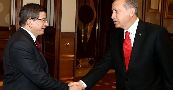 Cumhurbaşkanı Erdoğan Davutoğlu ile görüştü