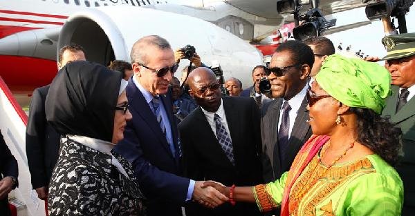 Cumhurbaşkanı Erdoğan Ekvator Ginesi’nde
