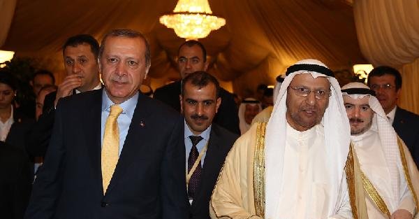 Cumhurbaşkanı Erdoğan, Kuveytli iş adamları ile bir araya geldi