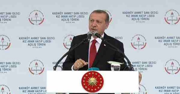 Cumhurbaşkanı Erdoğan Tören'de Konuştu