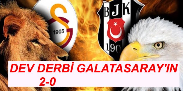 Derbi'nin Galibi Galatasaray