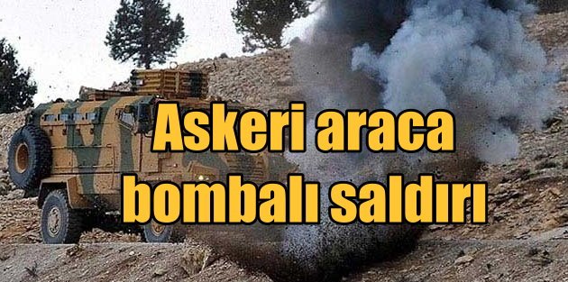 Diyarbakır Kocaköy'de askeri araca bombalı saldırı