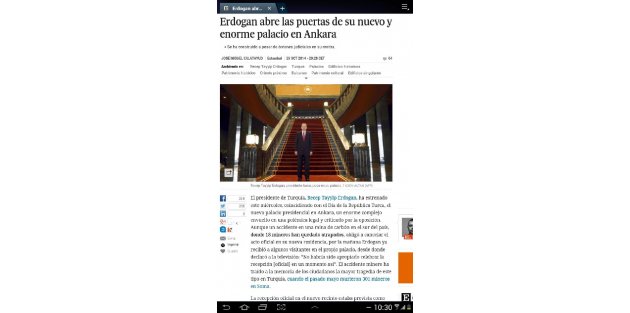 El Pais Gazetesi: Erdoğan’ın Oval Ofisli Yeni Sarayı