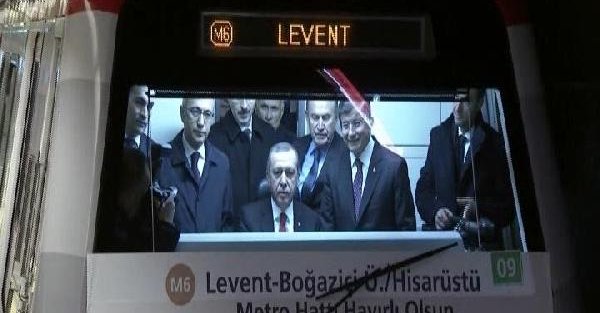 Erdoğan, metroda vatmanlık yaptı