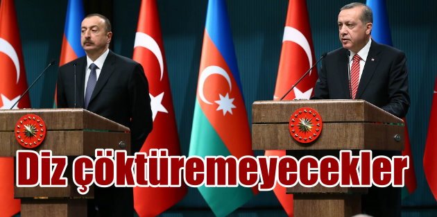 Erdoğan; Terörle Türkiye'ye diz çöktüremeyecekler