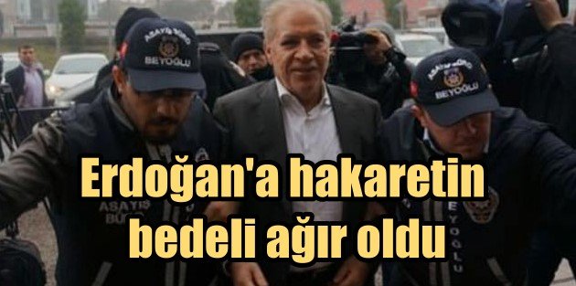 Erdoğan'a hakaret eden vekil serbest bırakılmadı