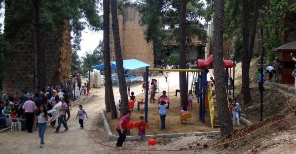 Ermenilerin iadesini istediği manastıra çocuk parkı yapıldı