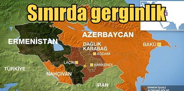 Ermenistan-Azerbaycan cephe hattında çatışma 1 şehit var