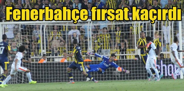 Fenerbahçe - Shakhtar Donetsk | Kadıköy'de fırsat kaçırdı