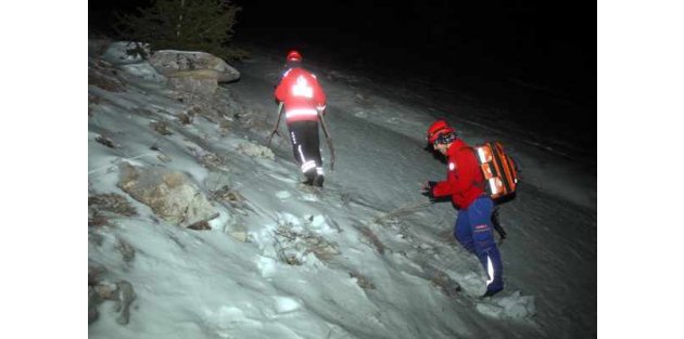 Fethiye Çal Dağı'nda mahsur kalan dağcı kurtaldı