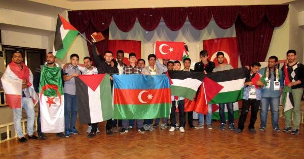 Filistinli öğrenciler Çanakkale'de