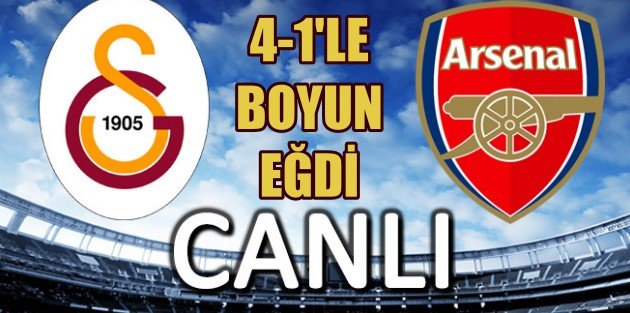 Galatasaray 1 - Arsenal 4