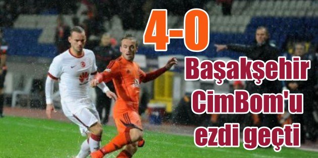 Galatasaray, Başakşehir'de ağır yara aldı