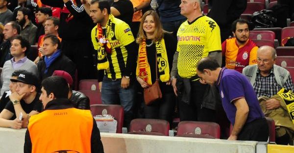 Galatasaray - Borussıa Dortmund Maçının Fotoğrafları (ek)
