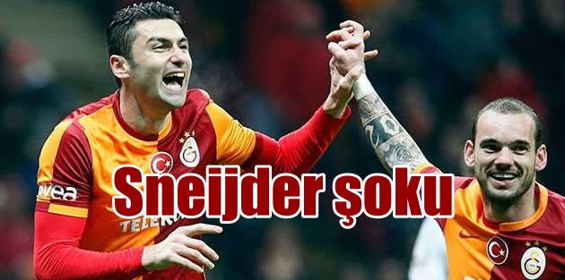 Galatasaray'da Sneijder satılıyor mu? Taraftar öfkeli,