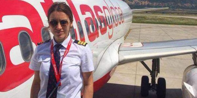 Galatasaray'lı Sabri'nin Eşi, İlk Uçuşunu Yaptı