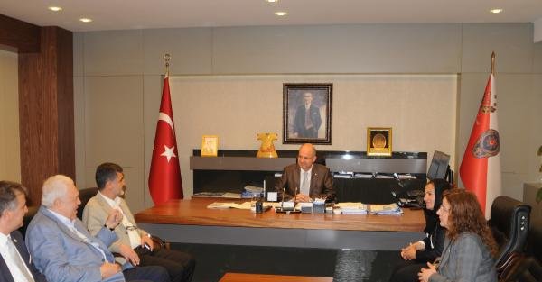 Gaziantep'te HDP’lilerden Emniyet Müdürü'ne ziyaret