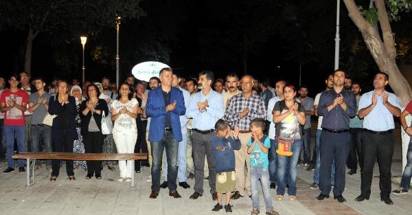 Gaziantep’te Kobani saldırısı protesto edildi
