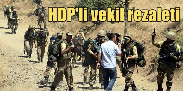 HDP Milletvekili Encü ile askerler arasında gerginlik