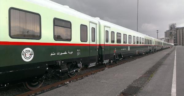 Irak Demiryolları için üretilen vagonlar yola çıktı