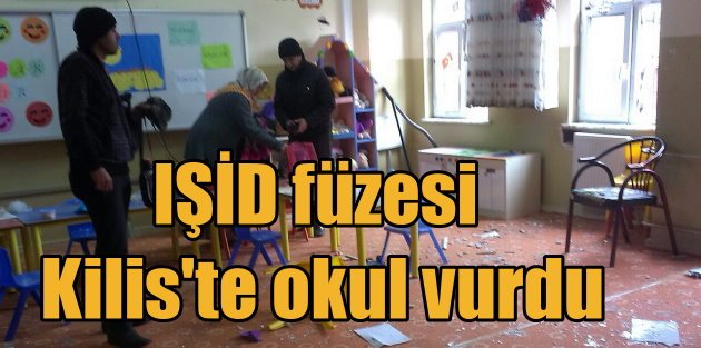 IŞİD, Kilis'teki okula Katyuşa füzesi attı