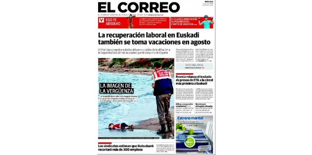 Bodrum sahiline vuran minik çocuk İspanyolları sarstı