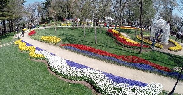 İstanbul parklarına 8,5 milyon lale dikildi