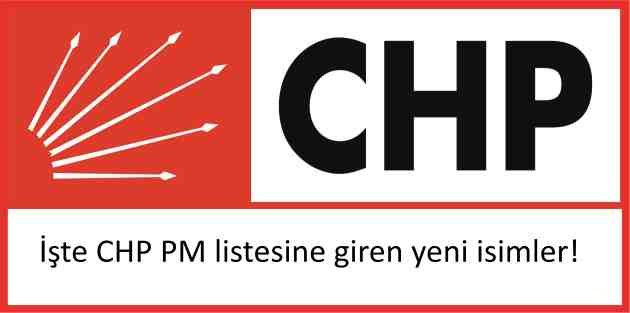 İşte CHP'nin yeni Parti Meclisi