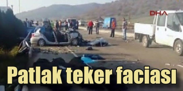 İzmir Dikili'de feci kaza, 6 ölü 1 yaralı var